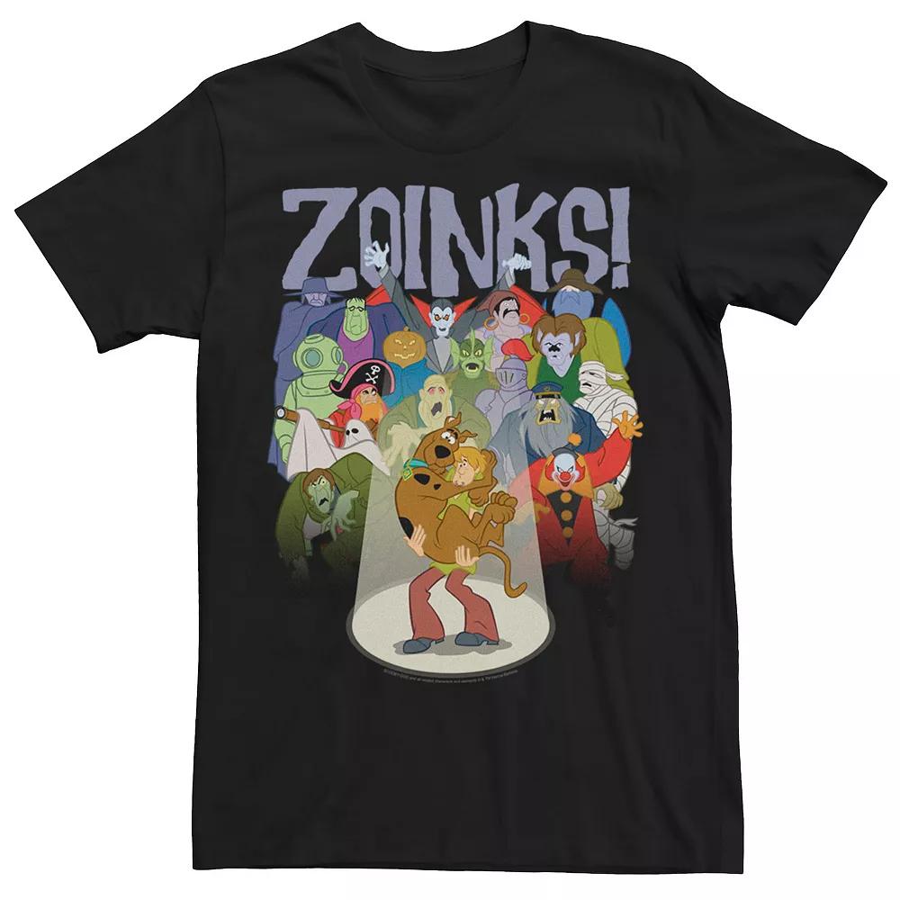 Men's Scooby Doo Shaggy And Scooby Zoinks! Portrait Graphic Tee,  Product Image
