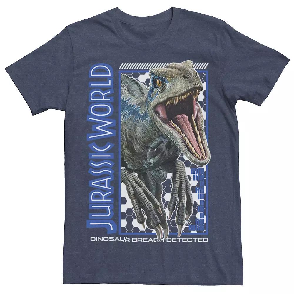 Men's Jurassic World Blue Dino Breach Tee,  Product Image
