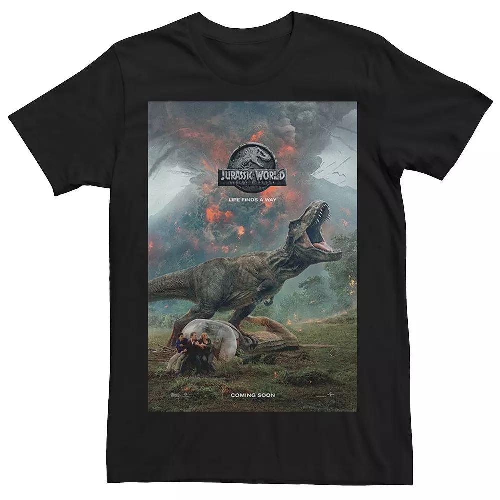 Men's Jurassic World Fallen Kingdom T-Rex Poster Tee,  Product Image