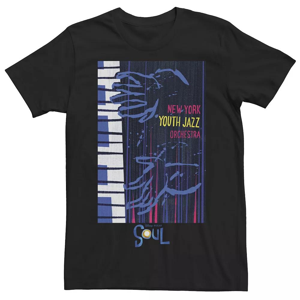 Disney / Pixar's Soul Men's New York Jazz Orchestra Poster Tee,  Product Image