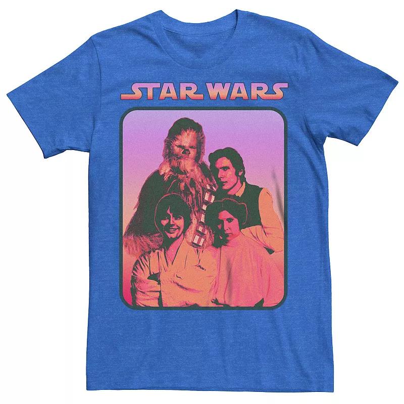 Men's Star Wars Family Frame Retro Photo Graphic Tee,  Product Image