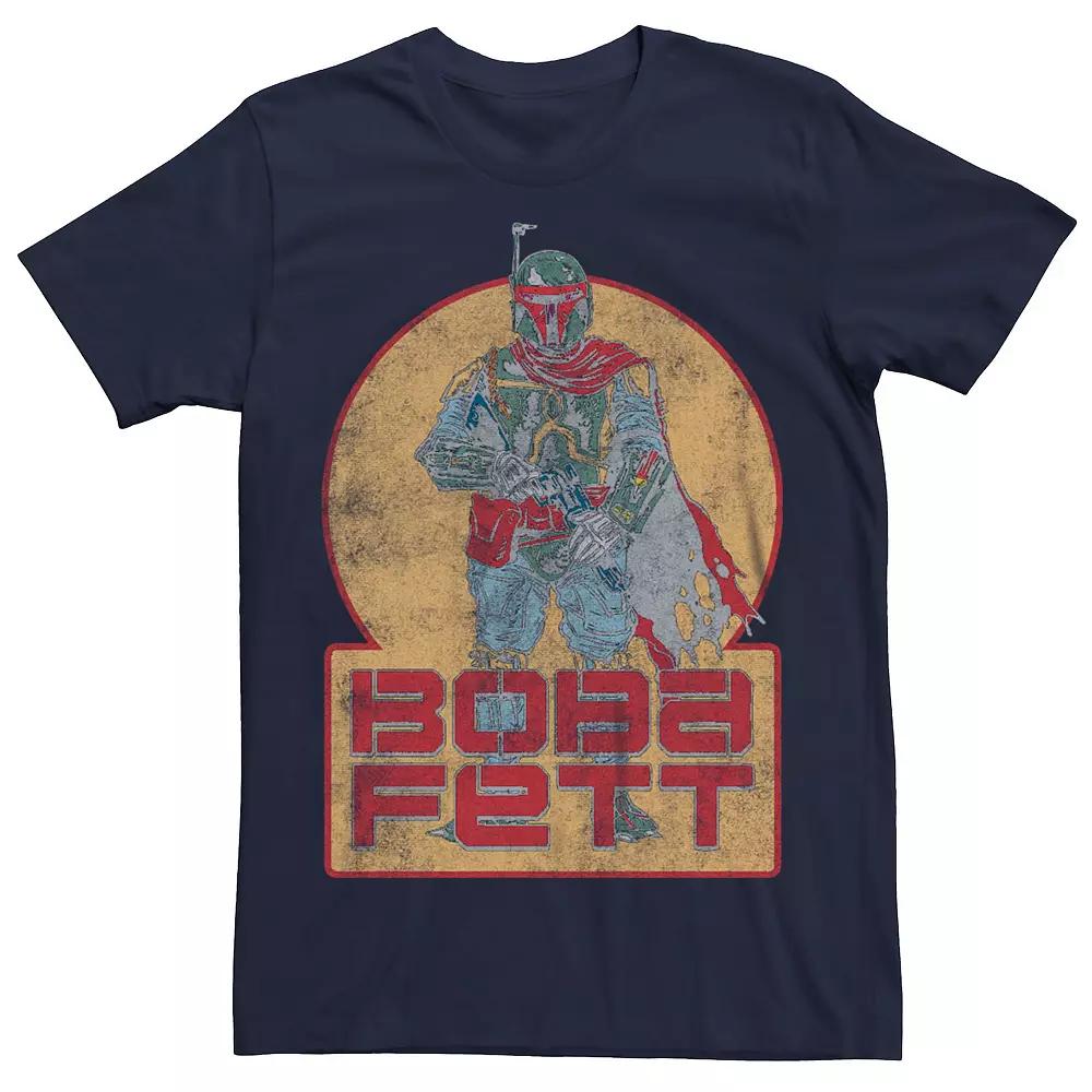 Men's Star Wars Boba Fett Vintage Graphic Tee,  Product Image