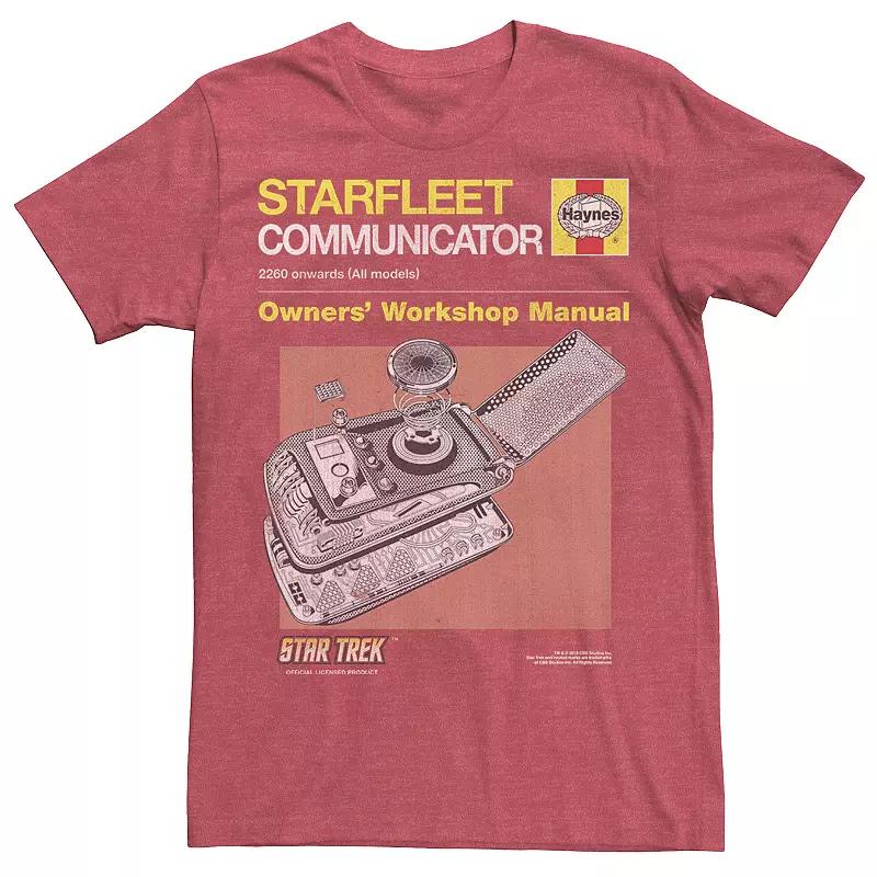 Men's Star Trek Original Series Haynes Manual Tee,  Product Image
