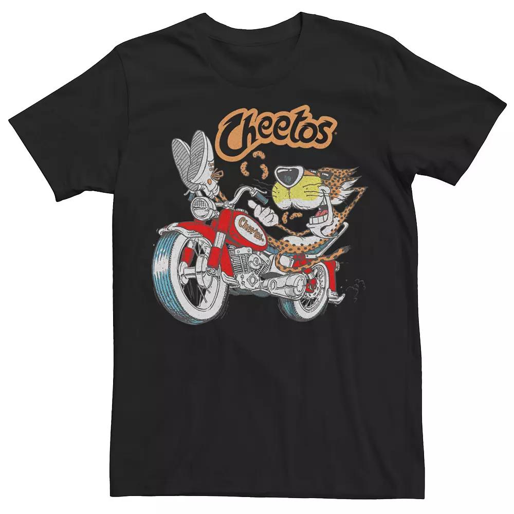 Men's Cheetos Chester Biker Graphic Tee, Size: Medium, Black Product Image