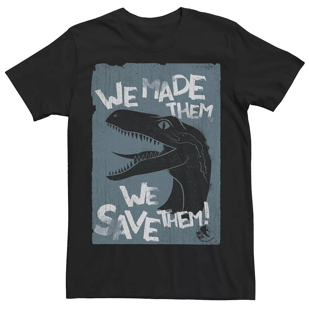 Men's Jurassic World Two We Made Them We Save Them Tee,  Product Image