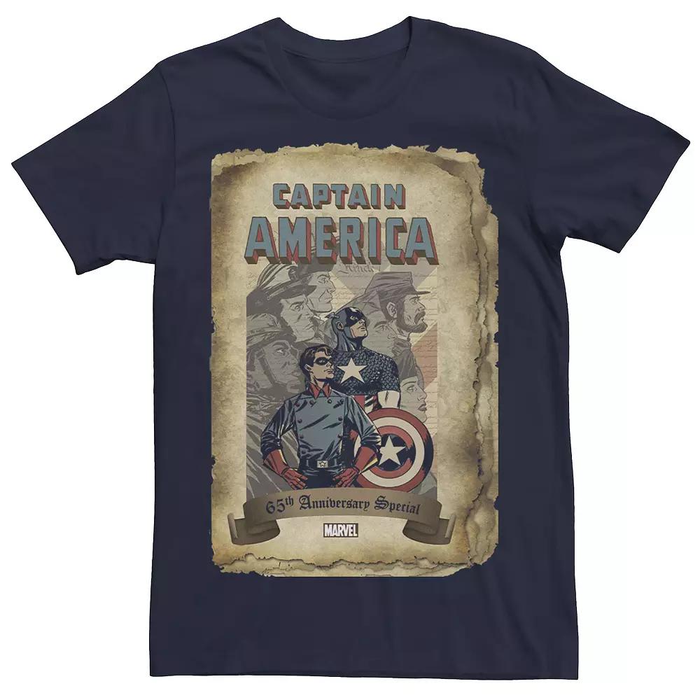 Men's Marvel Spider-Man And Vulture Action Poster Tee,  Product Image