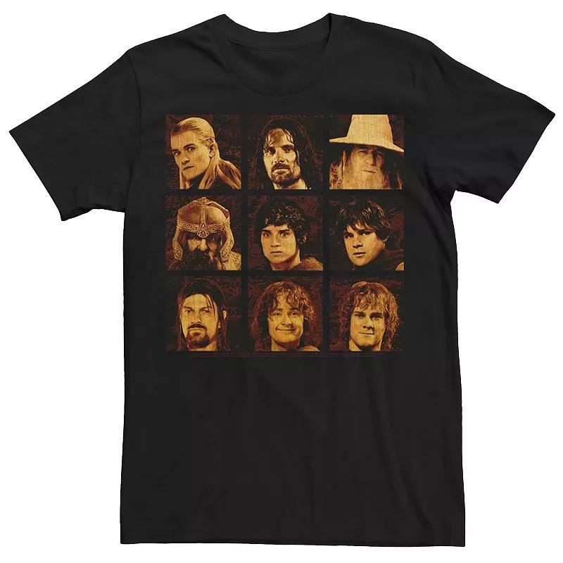 Men's The Lord Of The Rings Fellowship Box Up Tee,  Product Image