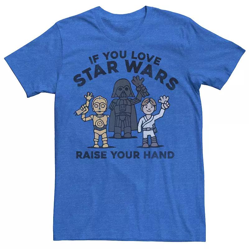 Men's Star Wars Raise Your Hands Doodle Sketch Tee,  Product Image