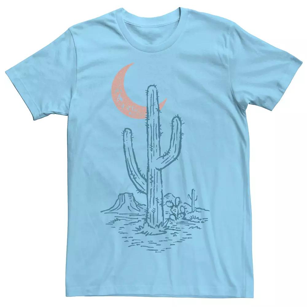 Men's Cactus Moon Desert Graphic Tee,  Product Image