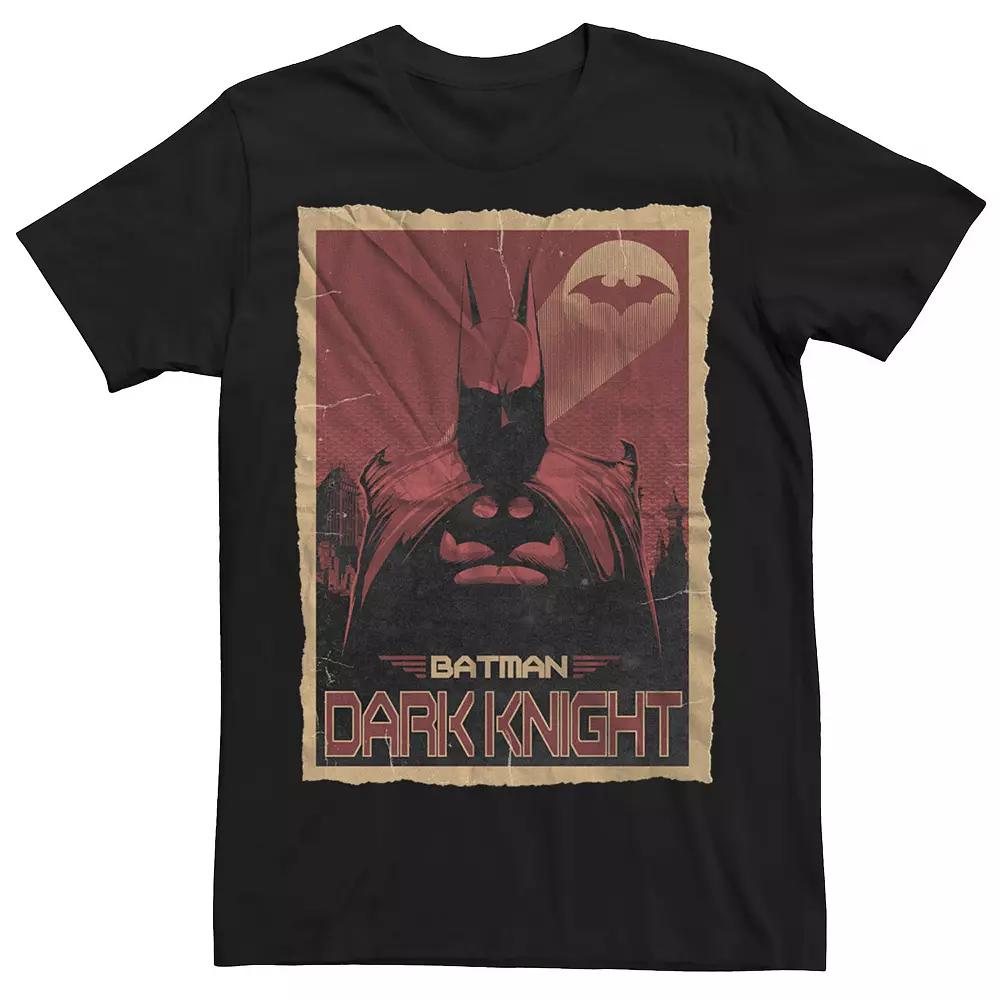 Men's Batman Dark Knight Poster Tee,  Product Image