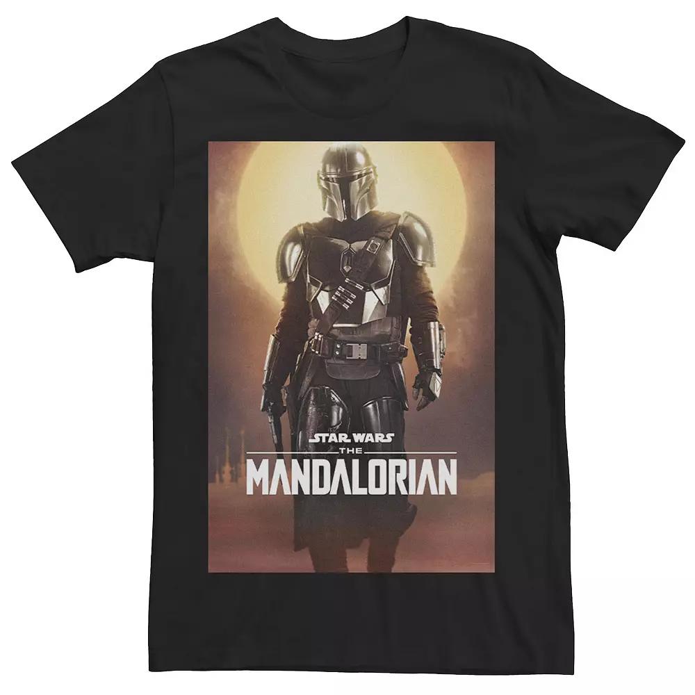 Big & Tall Star Wars The Mandalorian Character Poster Tee, Men's,  Product Image