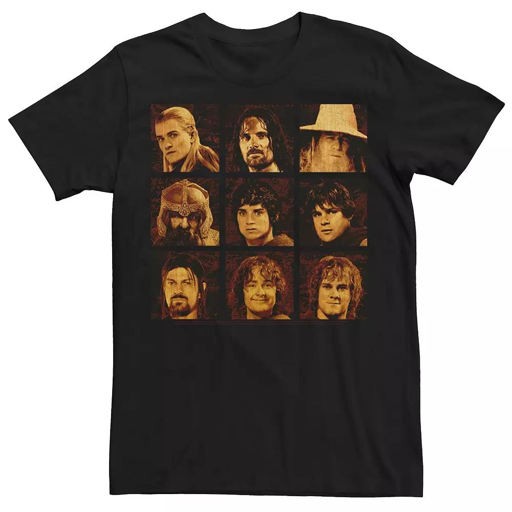 Men's The Lord Of The Rings Fellowship Box Up Tee,  Product Image