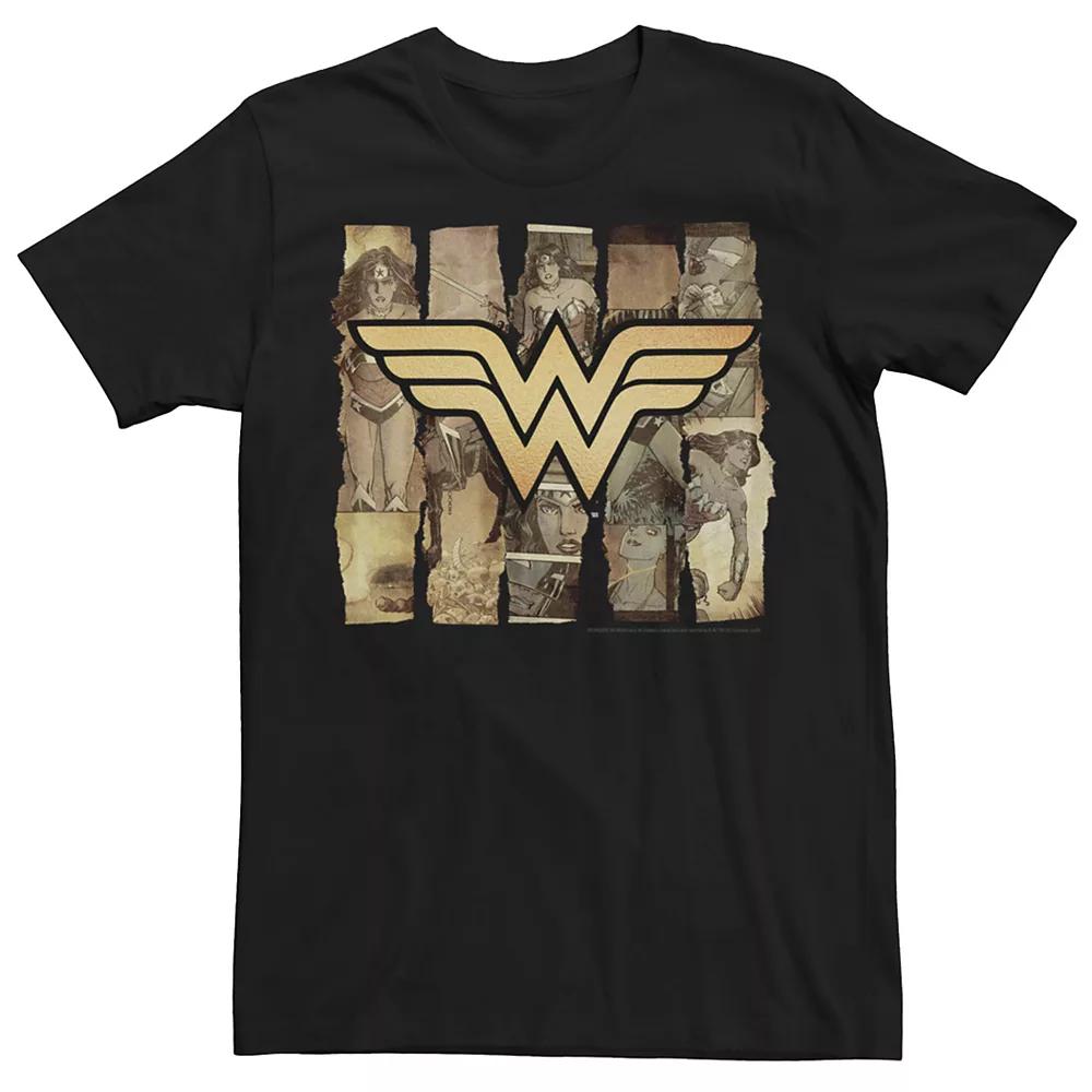 Men's DC Comics Wonder Woman Newspaper Tee,  Product Image