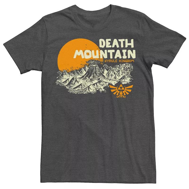Men's Nintendo Legend Of Zelda Hyrule Death Mountain Scenery Tee,  Product Image