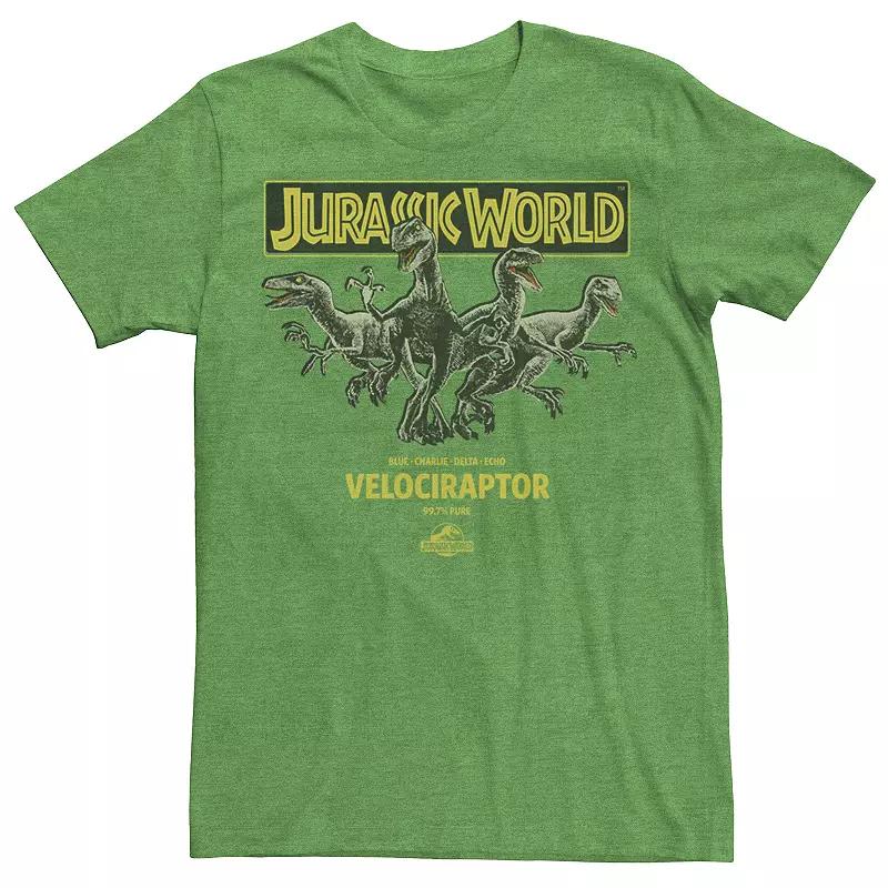 Men's Jurassic World Blue, Charlie, Delta & Echo Pack Tee,  Product Image