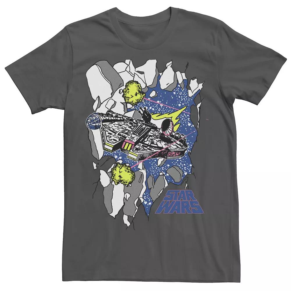 Men's Star Wars Falcon Breakthrough Asteroids Tee,  Product Image