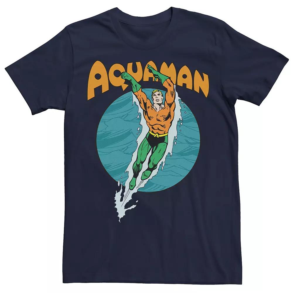 Men's DC Comics Aquaman Swimming Dance Tee,  Product Image