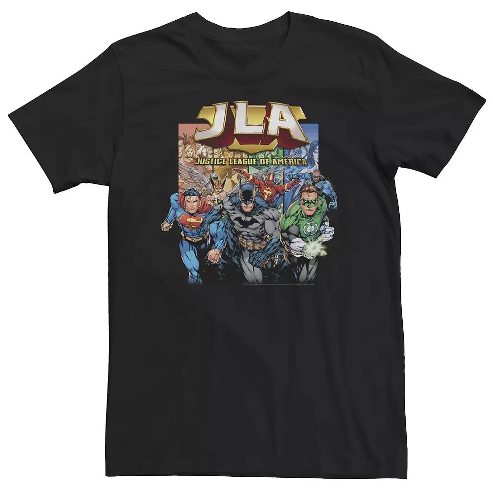 Big & Tall DC Comics JLA Justice League Hero Collage Tee, Men's,  Product Image