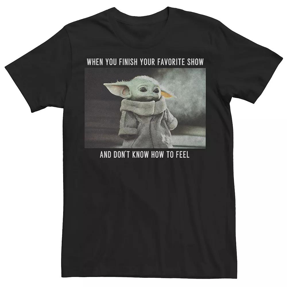 Men's Star Wars Favorite Show Meme Tee, Size: Medium, Black Product Image