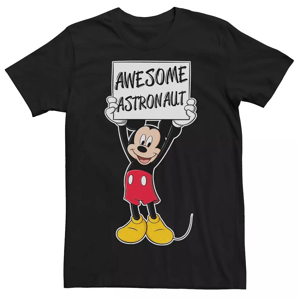 Disney's Mickey Mouse Men's Awesome Pilot Tee, Size: Large, Black Product Image