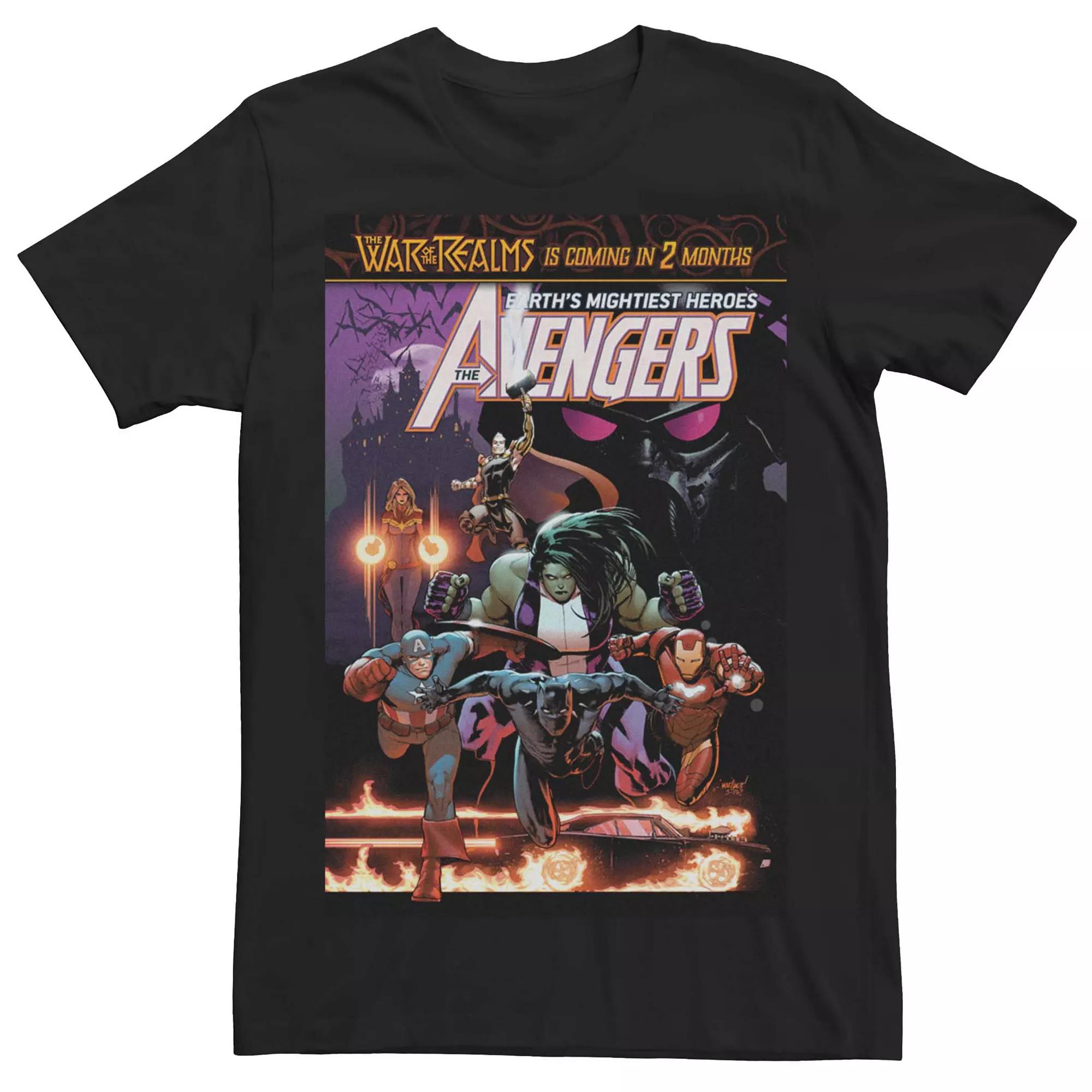 Men's Marvel Avengers War Of The Realms Comic Tee,  Product Image