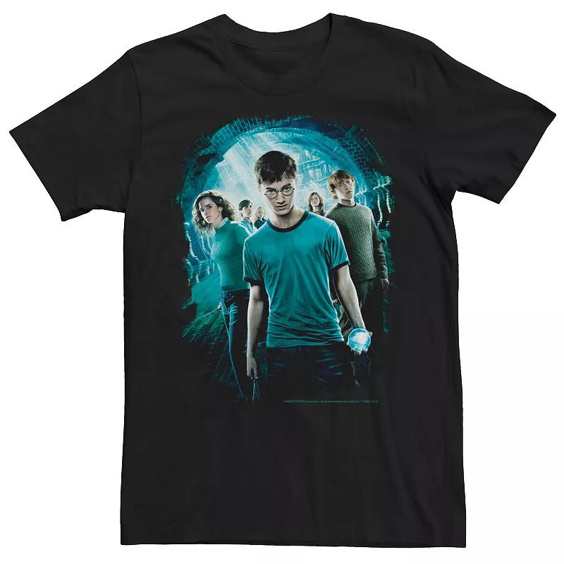 Men's Order of The Phoenix Wands Drawn Movie Poster Tee,  Product Image