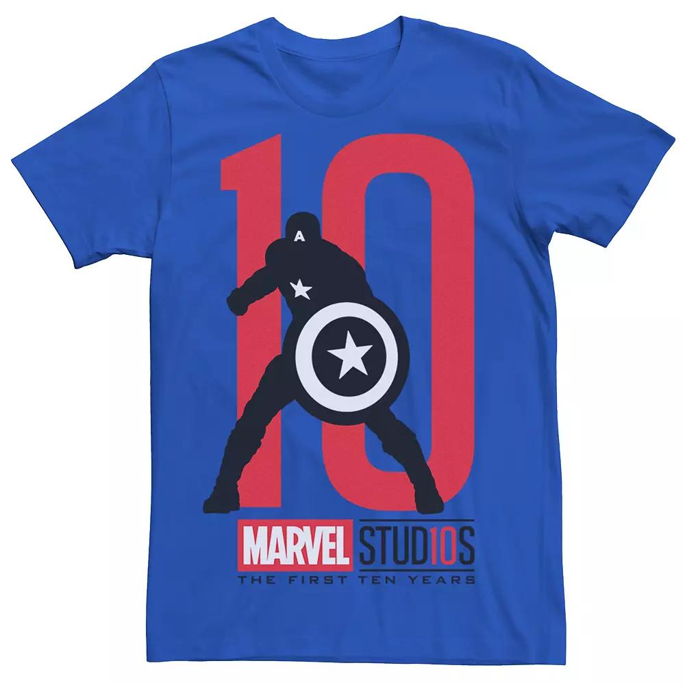 Men's Marvel Studios Captain America 10 Graphic Tee,  Product Image