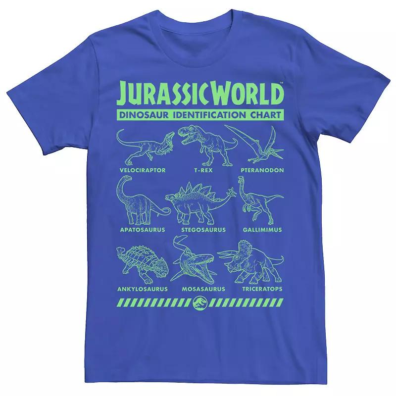 Men's Jurassic World Two Dino Gradient ID Chart Tee,  Product Image