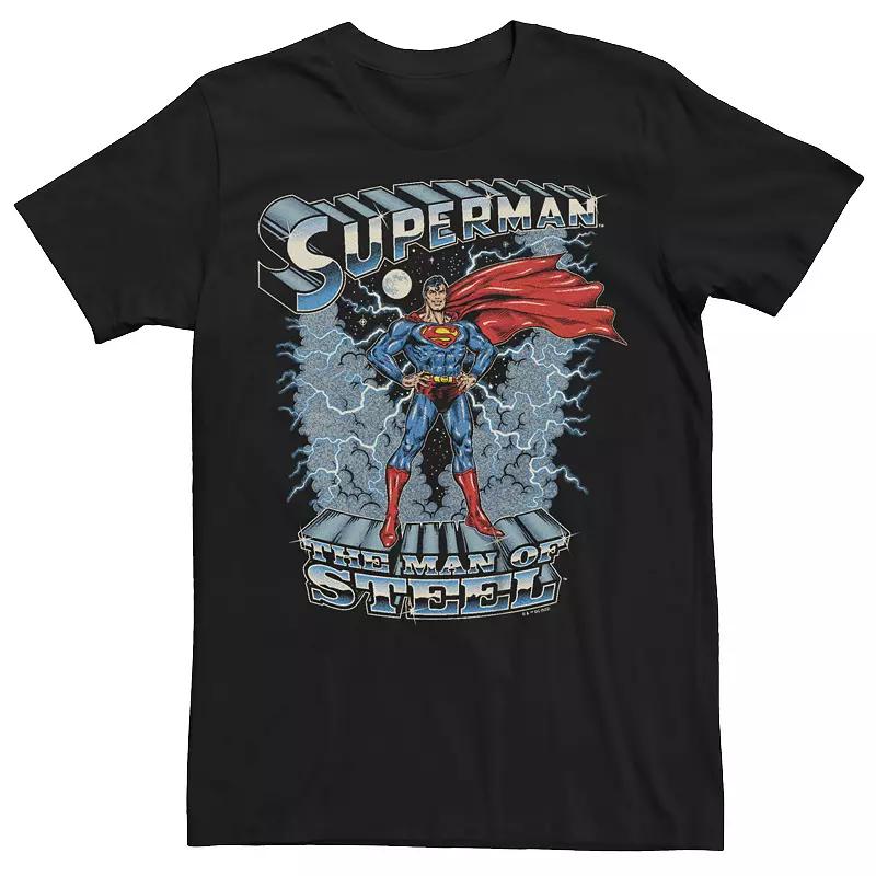 Men's DC Comics Superman Vintage Comic Book Page Graphic Tee,  Product Image