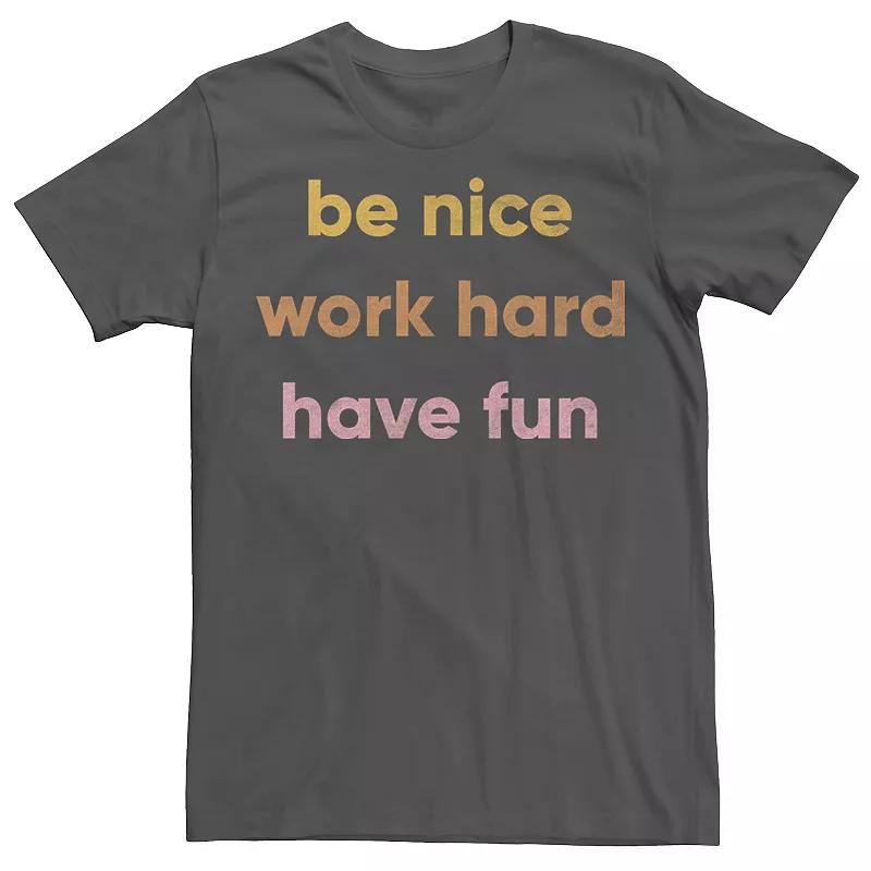 Men's Fifth Sun Be Nice Stacked Tee,  Product Image