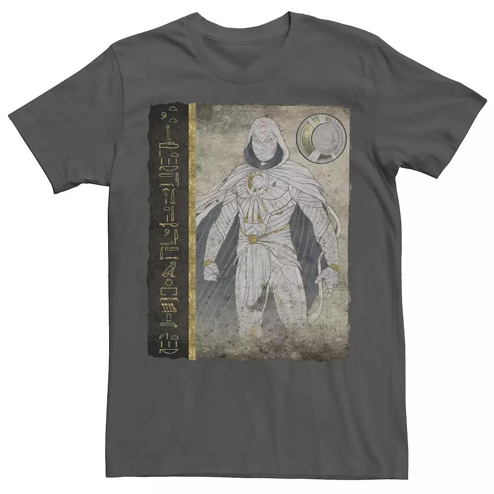 Men's Marvel Moon Knight Scroll Fragment Glyphs Tee,  Product Image