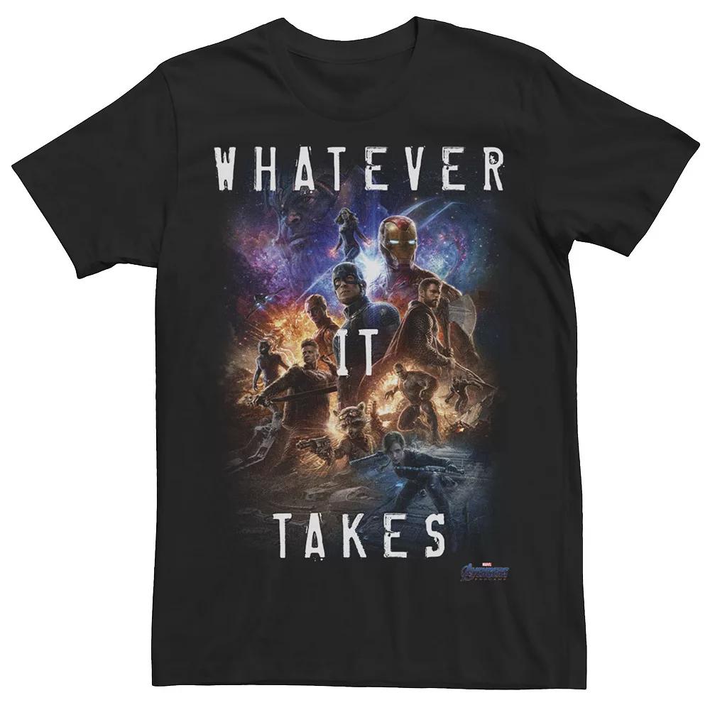 Men's Marvel Avengers: Endgame Movie Poster Whatever It Takes Tee,  Product Image