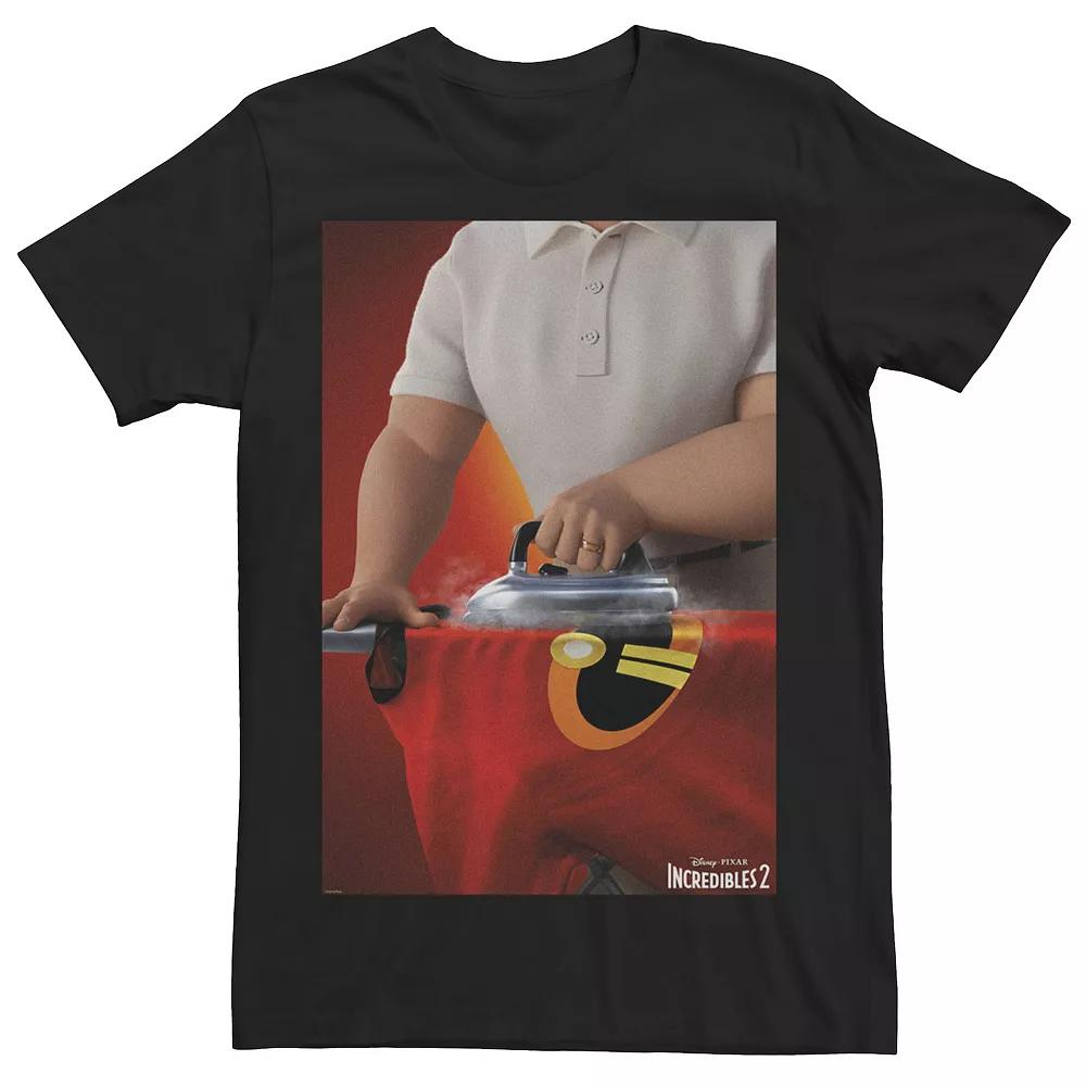 Disney / Pixar's Incredibles 2 Men's Ironing Super Suit Movie Poster Tee,  Product Image