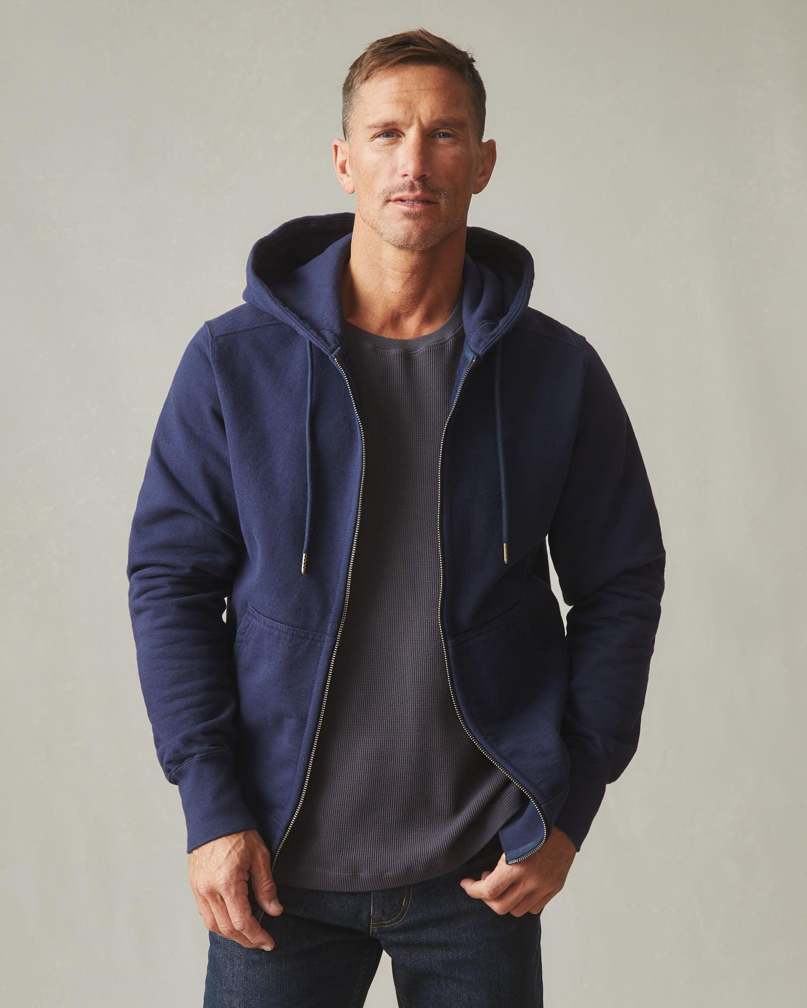 Men's Classic Full Zip - True Navy Product Image