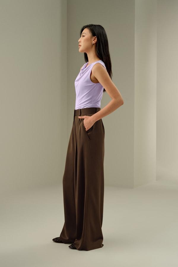 LILYSILK Silk Tshirt | Female | Lilac Premium Silk | Comfortable Perfect for Layering Tops XL Product Image