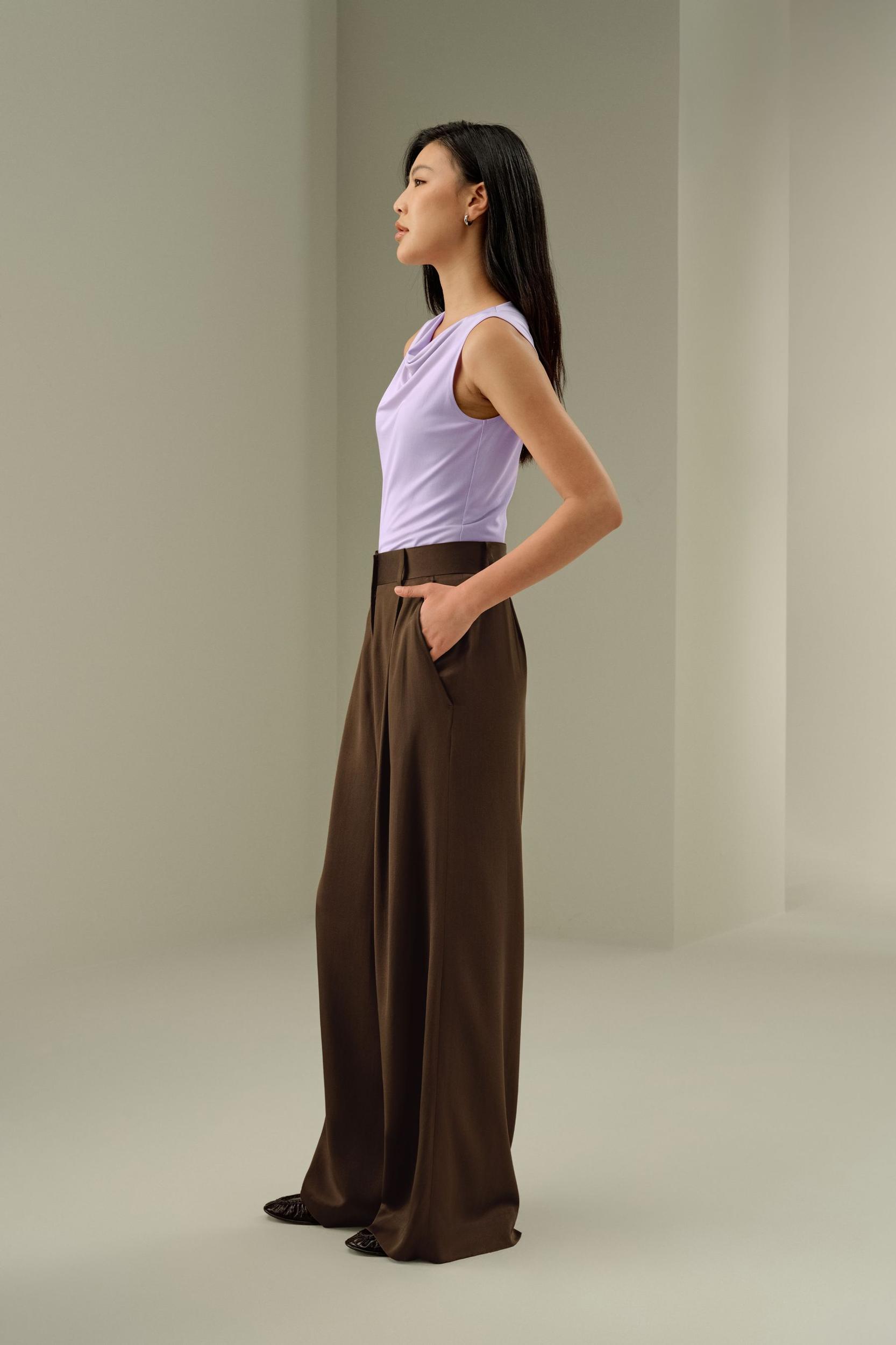 LILYSILK Silk Tshirt | Female | Lilac Premium Silk | Comfortable Perfect for Layering Tops XL Product Image