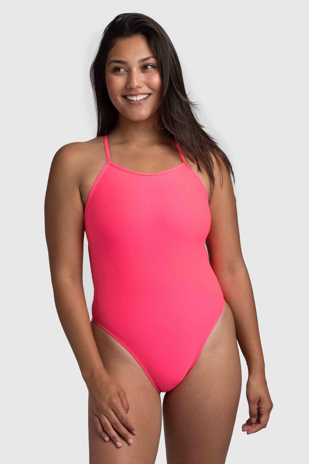 Jackson One Piece Swimsuit - Hot Pink Female Product Image