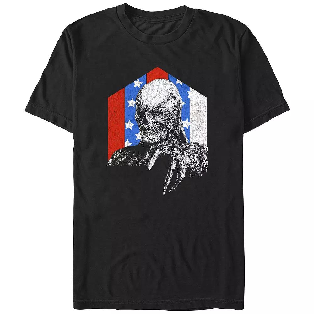 Men's Stranger Things Red White And Blue Vecna Graphic Tee,  Product Image