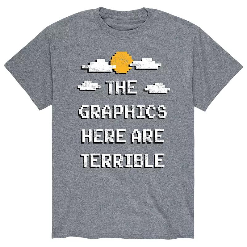 Men's Graphics Here Terrible Tee,  Product Image