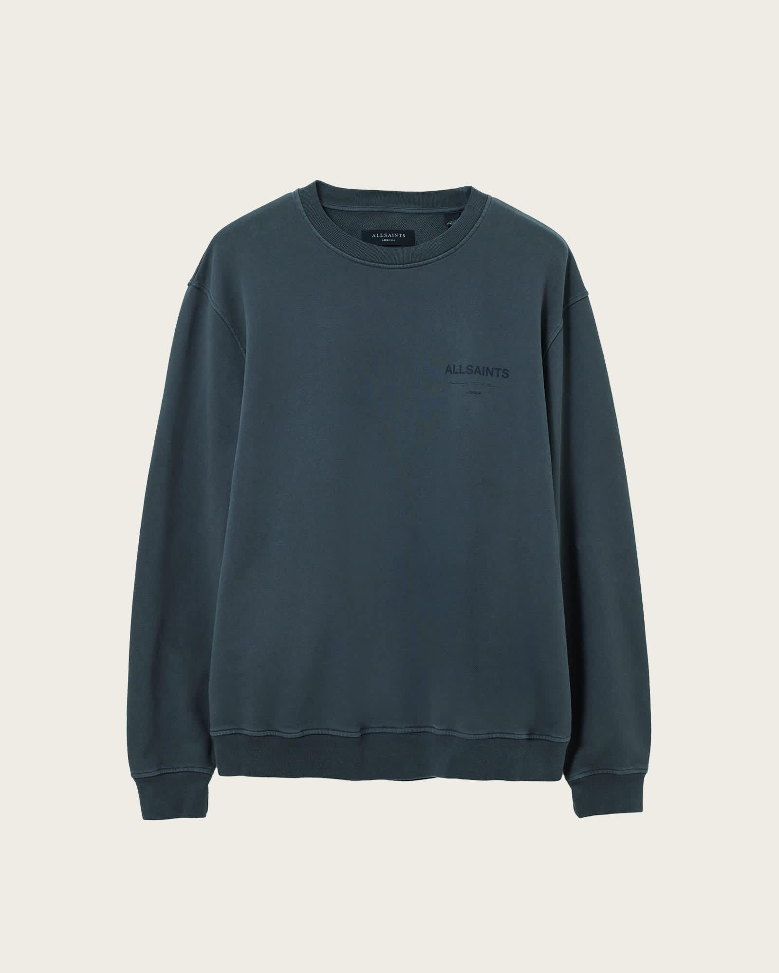 Future Crew Neck Sweatshirt SUNIL BLUE | ALLSAINTS US Product Image