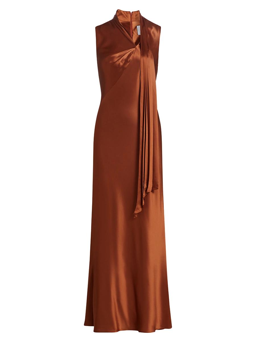Womens Jeffries Satin Maxi Dress Product Image