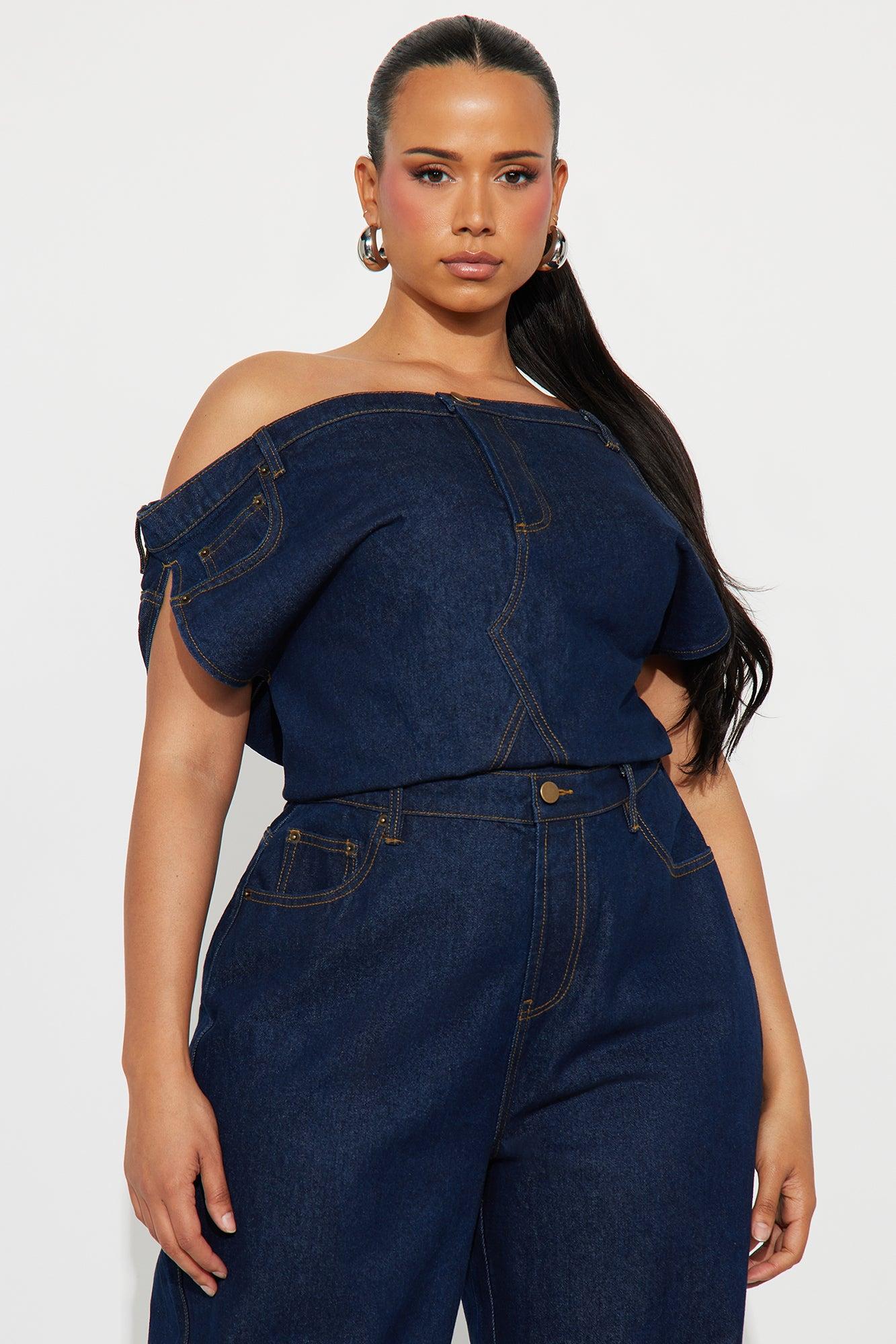Dakota Denim Jumpsuit - Indigo Female Product Image