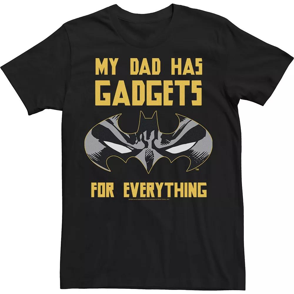 Men's DC Comics Batman My Dad Has Gadgets For Everything Tee,  Product Image
