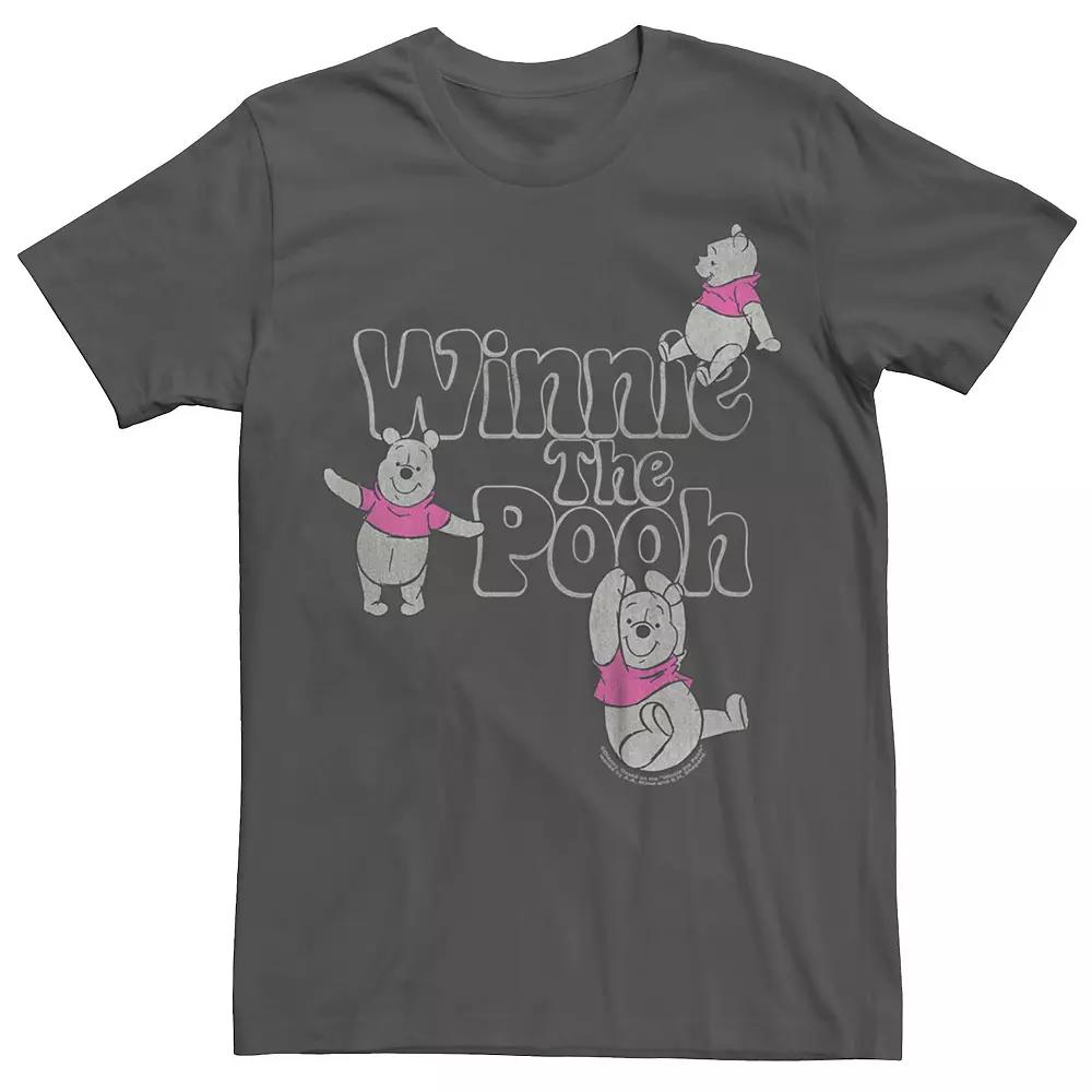 Disney's Winnie The Pooh Men's Many Poses Graphic Tee,  Product Image
