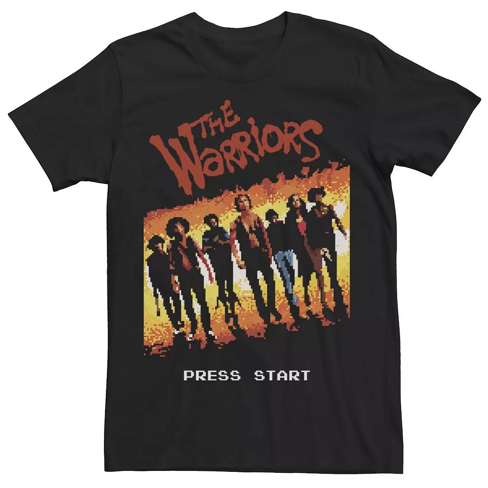 Men's Warriors Videogame Start Screen Graphic Tee,  Product Image