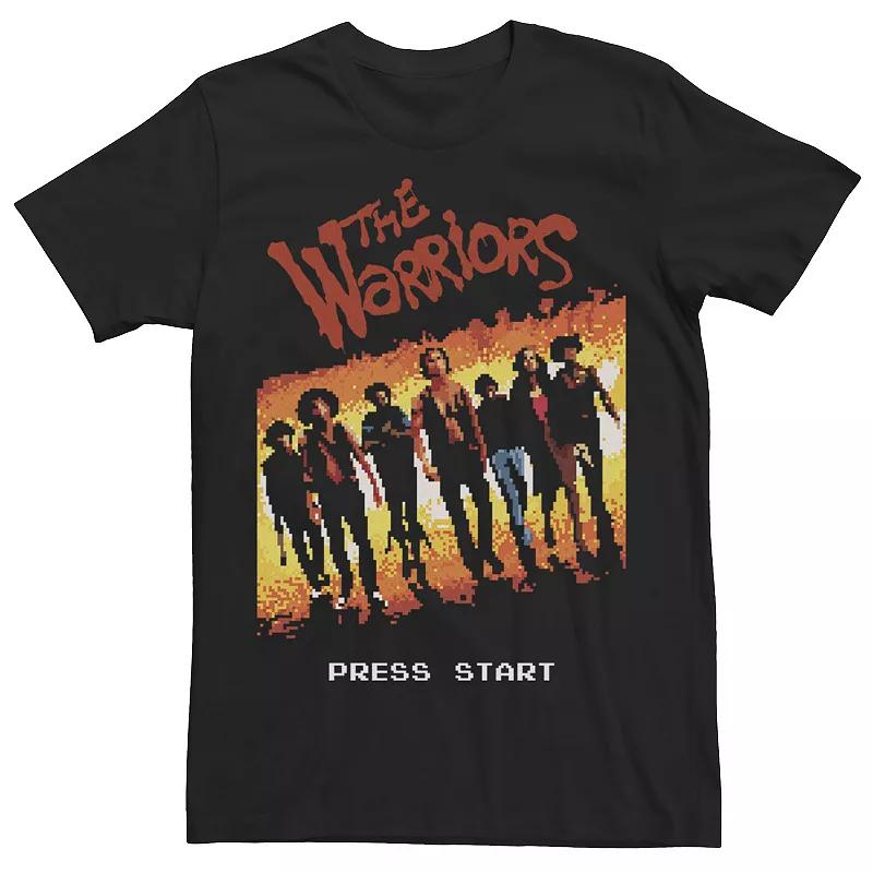 Men's Warriors Videogame Start Screen Graphic Tee,  Product Image