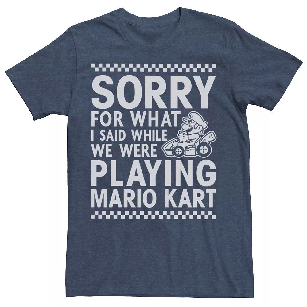 Men's Nintendo Mario Kart Sorry For What I Said Tee,  Product Image