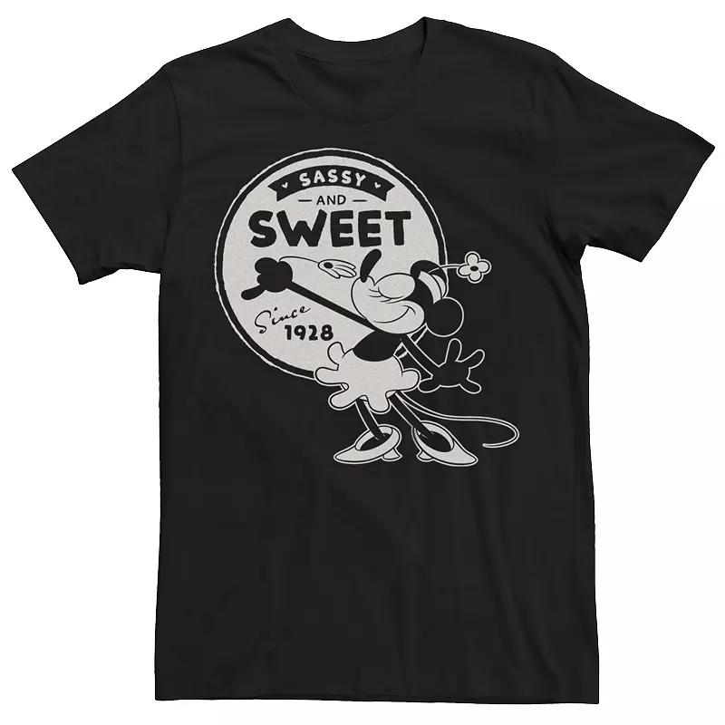 Disney 100 Sassy And Sweet Minnie Mouse Men's Tee,  Product Image