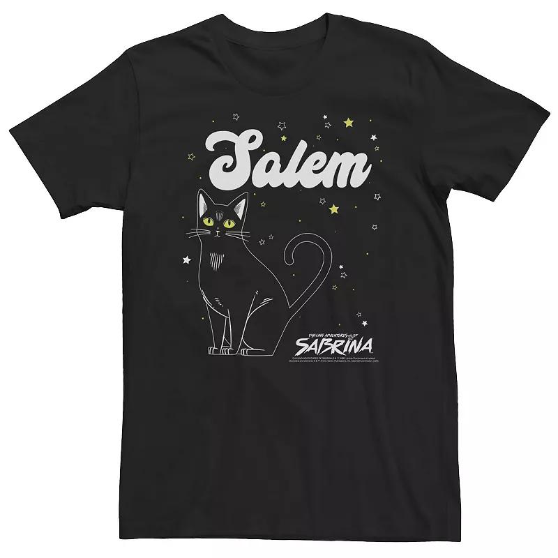 Big & Tall Chilling Adventures Of Sabrina Salem Outline Tee, Men's,  Product Image