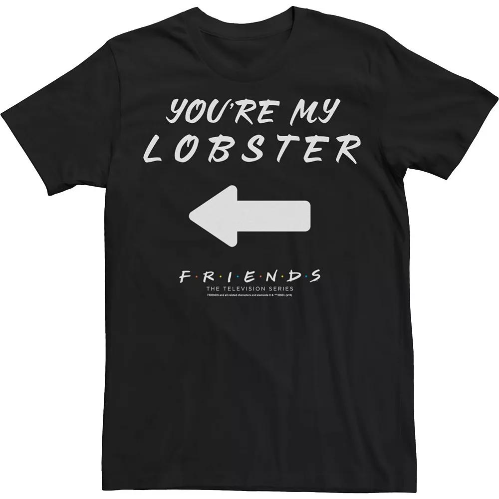Men's Friends You're My Lobster Text Tee,  Product Image